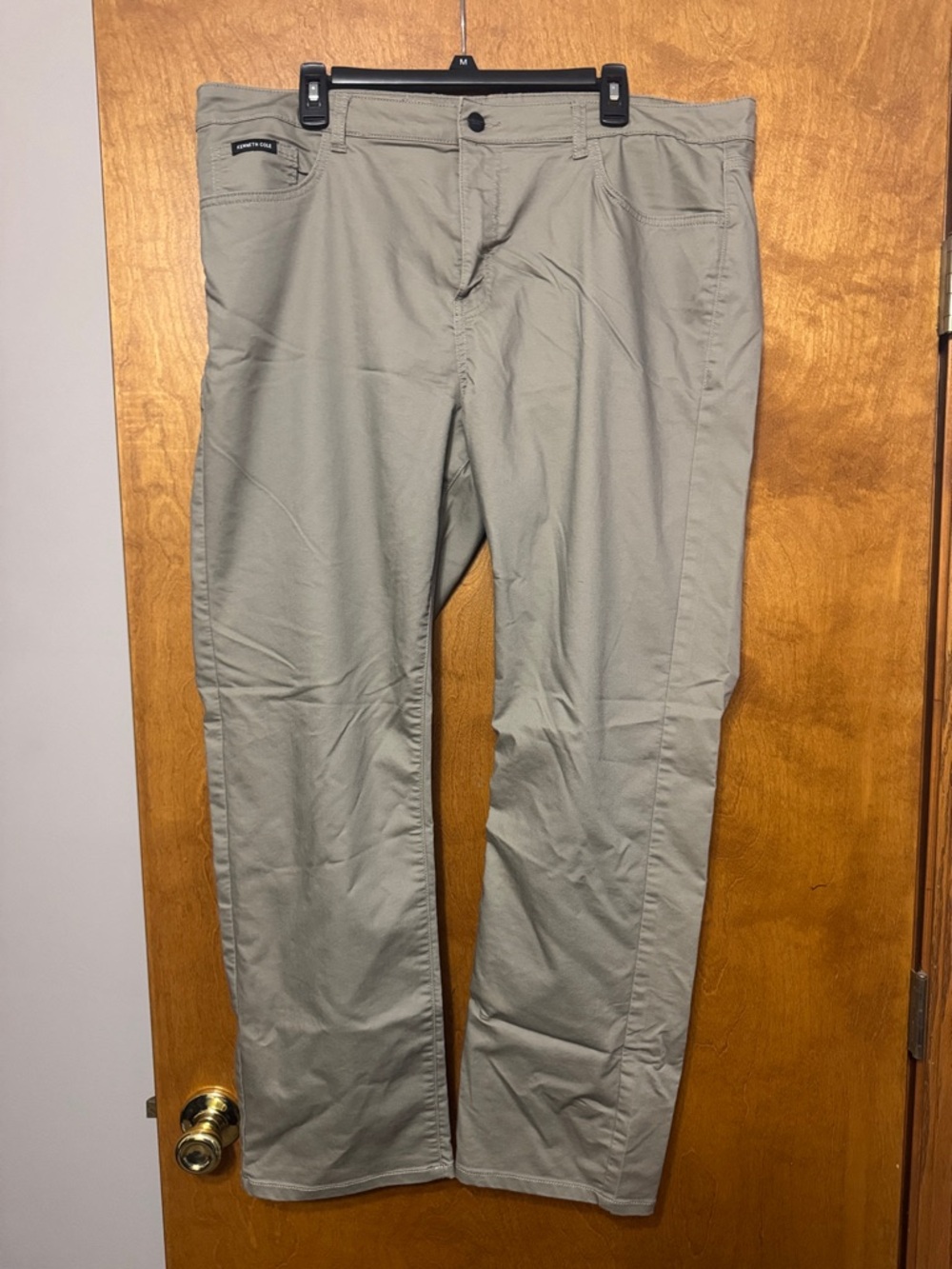 Kenneth Cole Men's Light Khaki Dress Pants